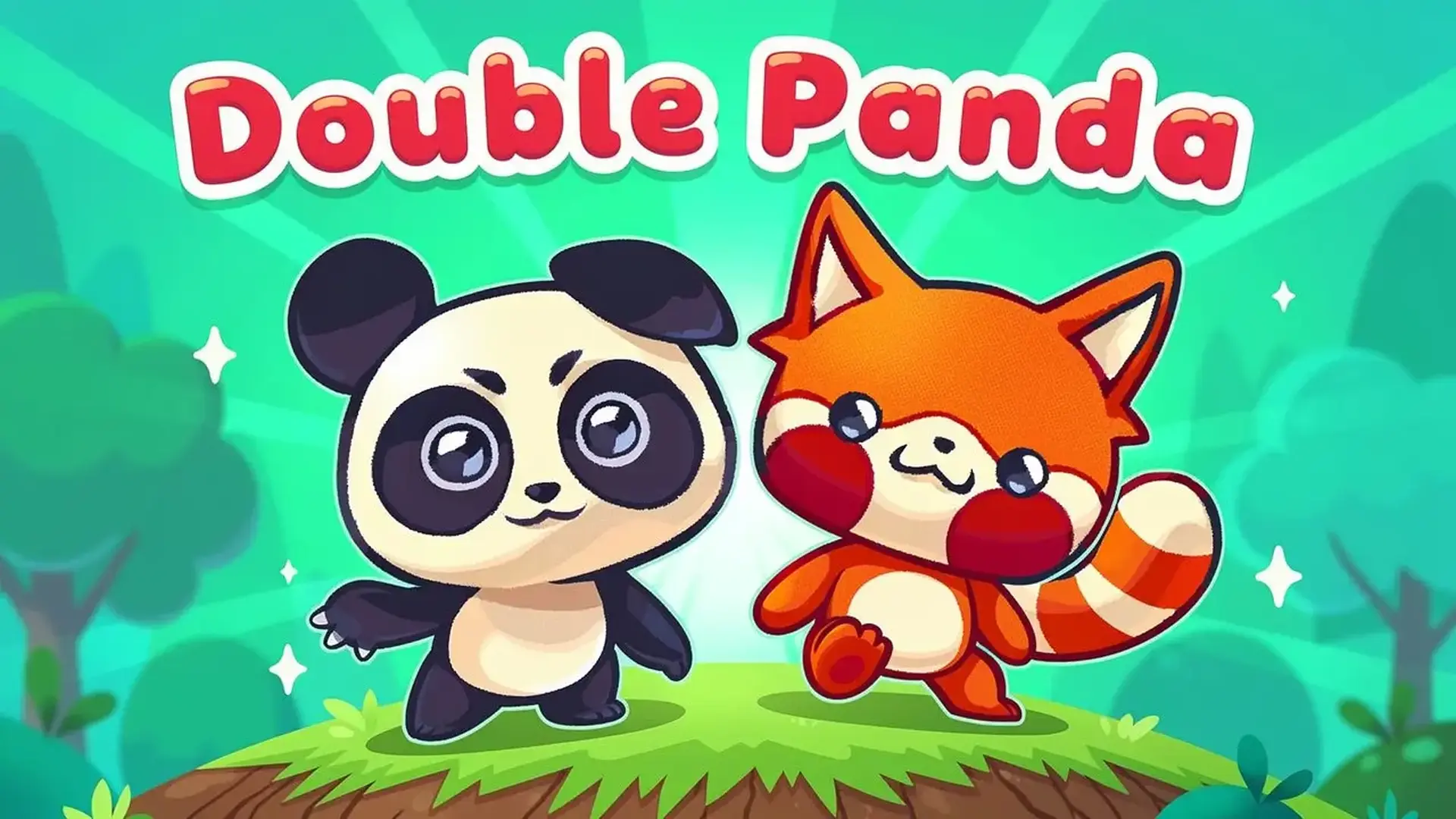 Double Panda - Plataformas cooperativo juego