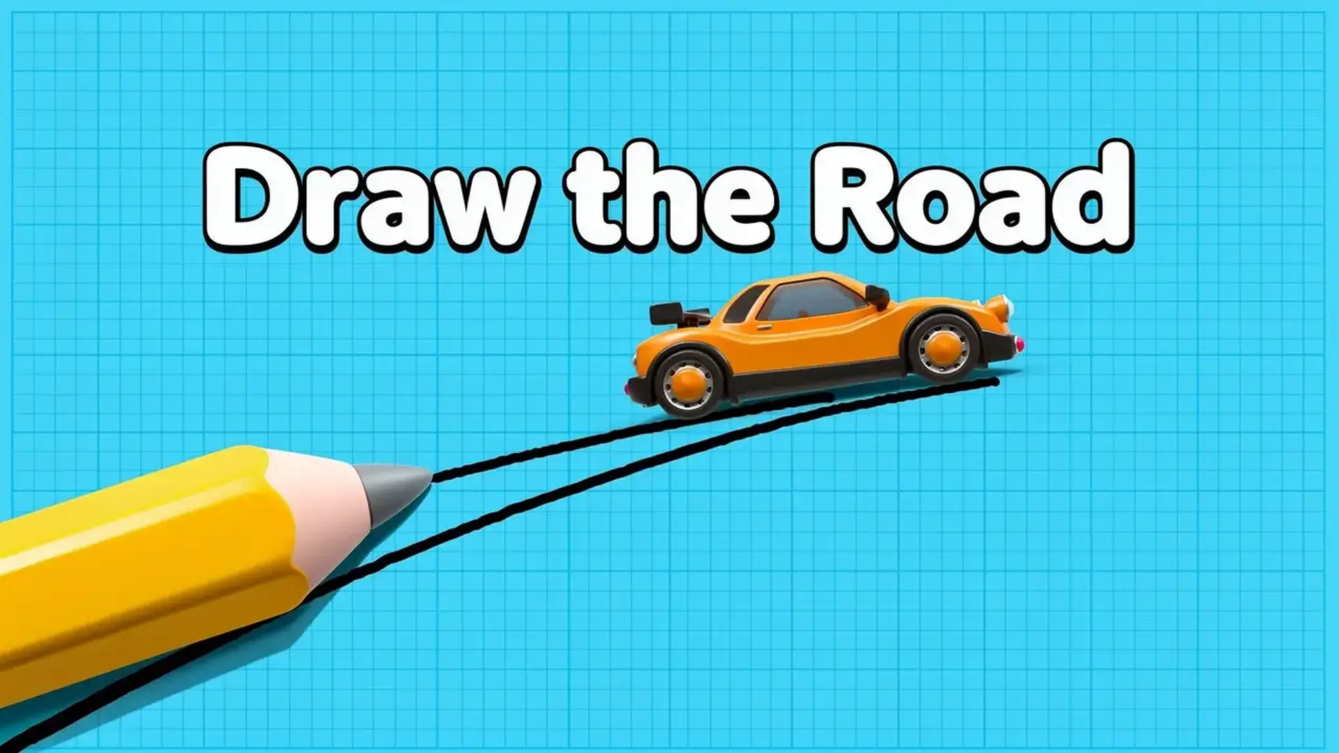 Draw the Road - 创意物理划线解谜：运用逻辑智慧构建稳固路径，在画线筑路中挑战你的工程极限与脑力巅峰。 游戏