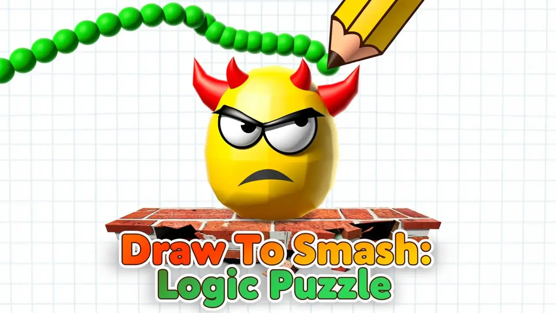Draw To Smash: Logic Puzzle - لعبة ألغاز فيزيائية