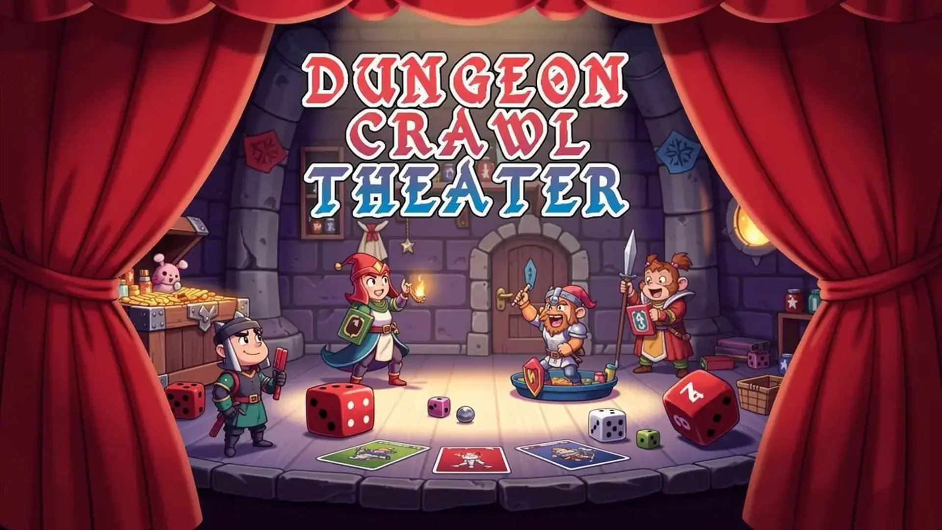Dungeon Crawl Theater - Roguelike mazos juego