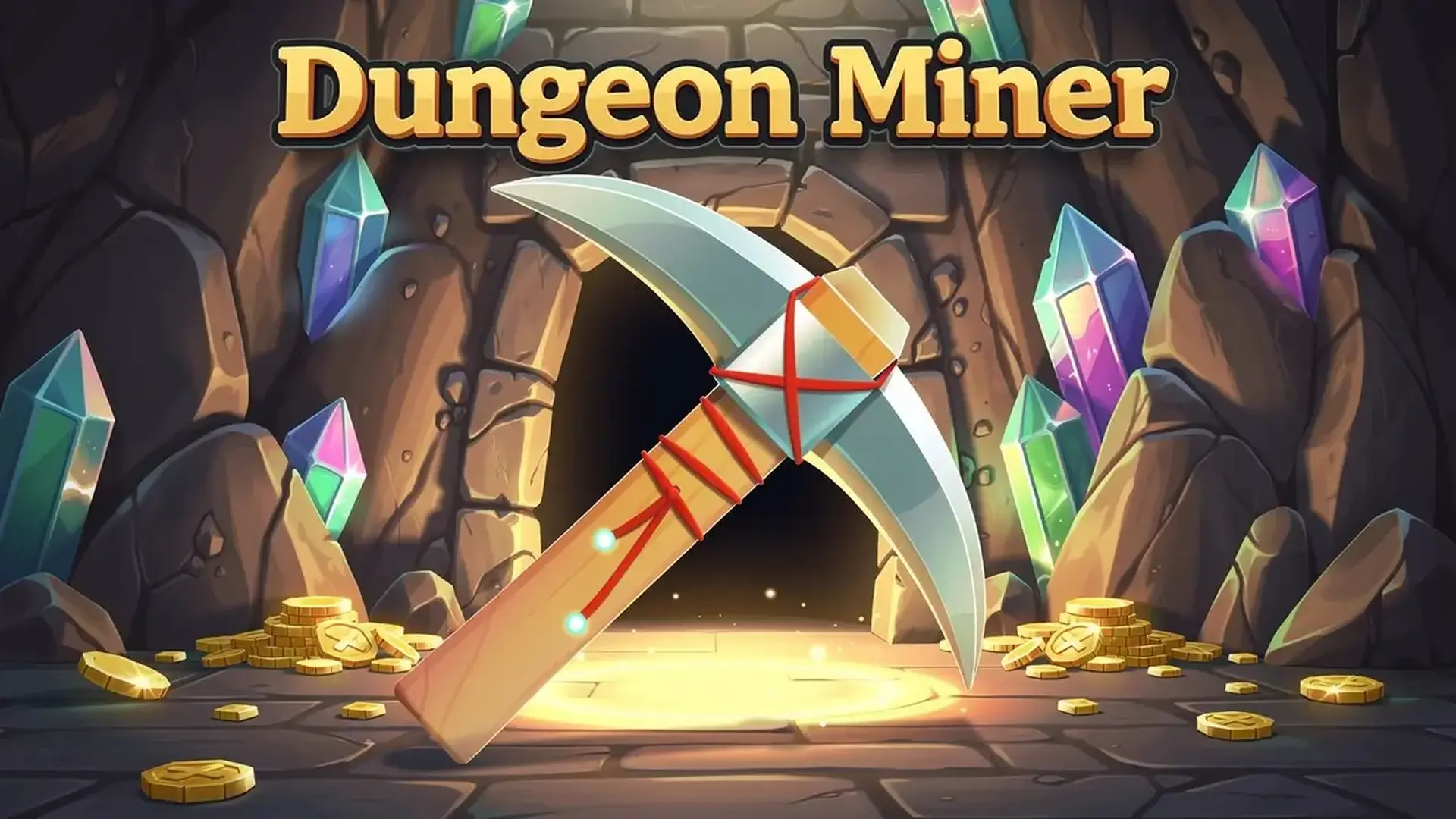 Dungeon Miner - Simulación minería idle juego