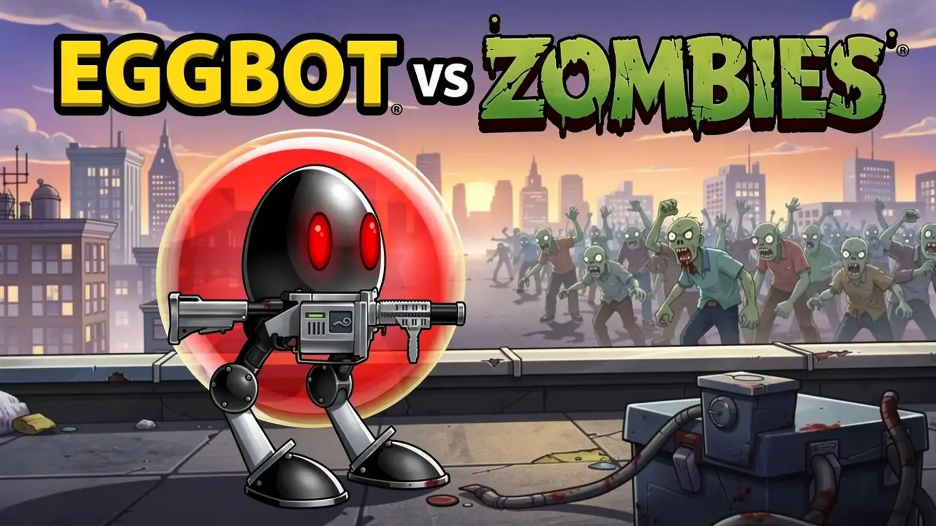 Eggbot vs Zombies - Acción y Supervivencia Zombie juego