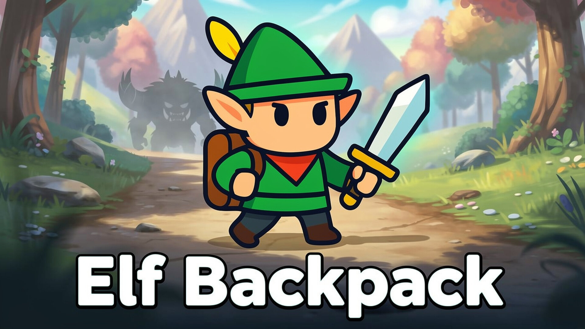Elf Backpack - لعبة RPG دمج
