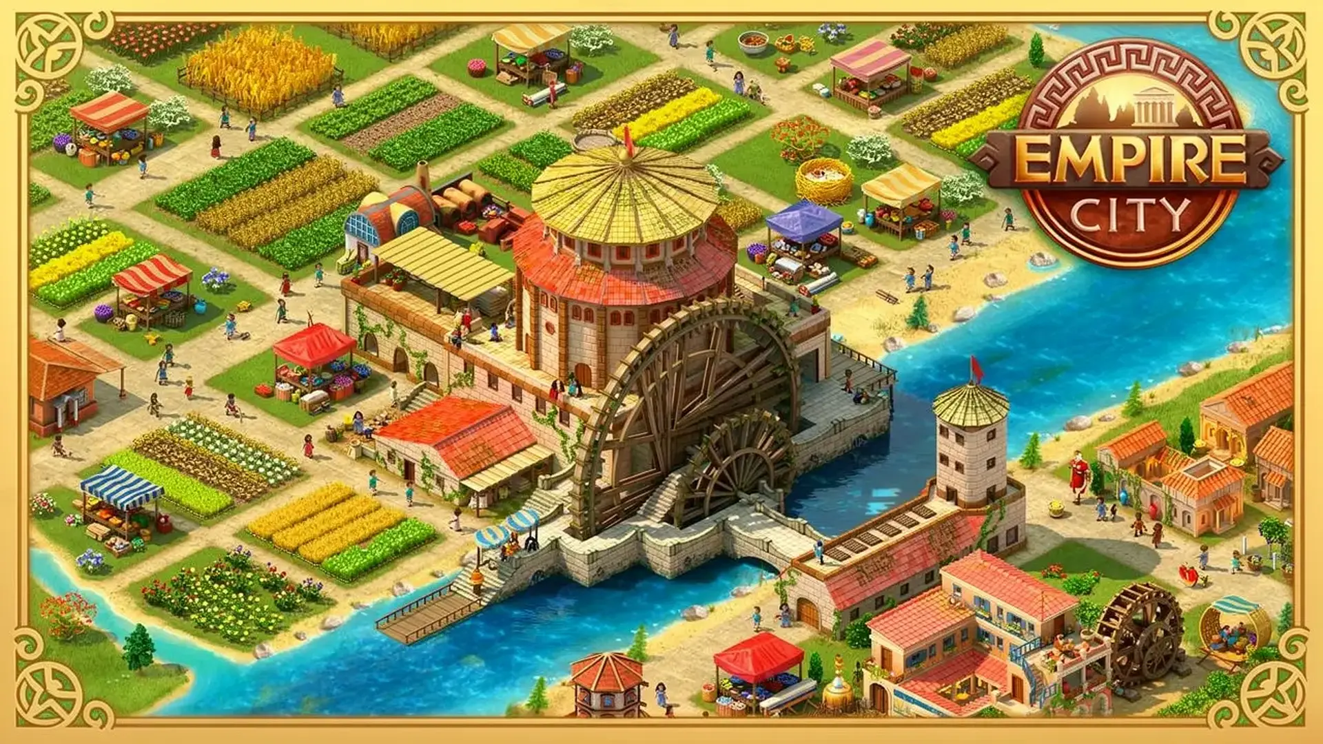 Empire City - 顶级古代城市建设模拟：在指尖掌控贸易资源，亲手铸就流传千古的宏伟文明帝国！ 游戏