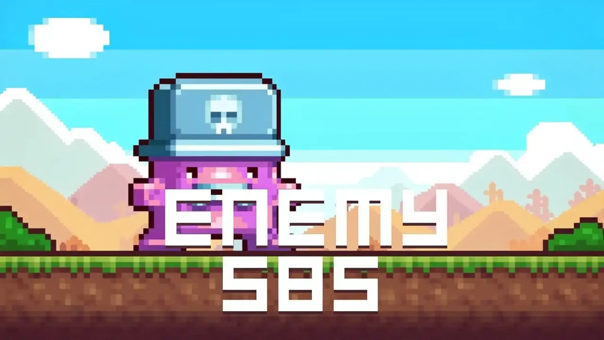 Enemy 585 - لعبة منصات وألغاز عكسية