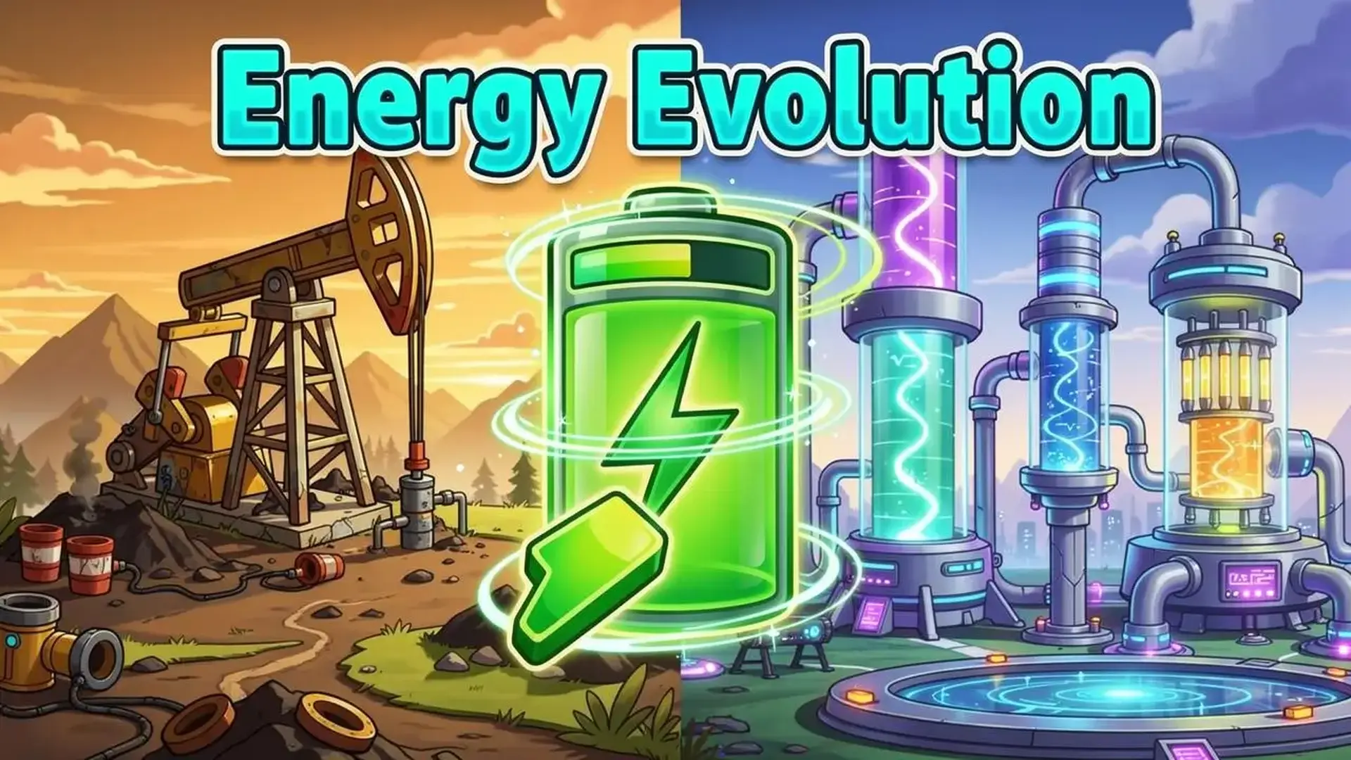 Energy Evolution - 点击放置策略：打造你的终极能量帝国，无限进化！ 游戏