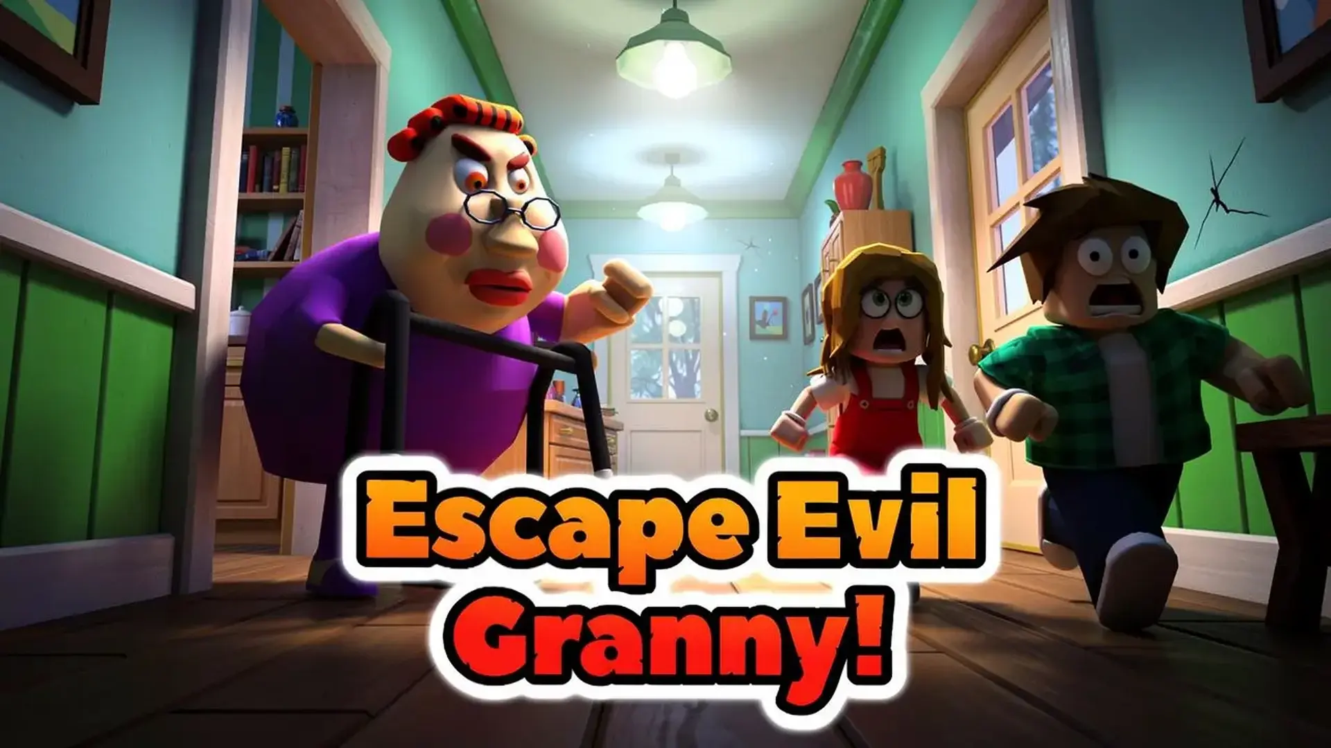 Escape Evil Granny! - jeu de Obby d'Horreur 3D