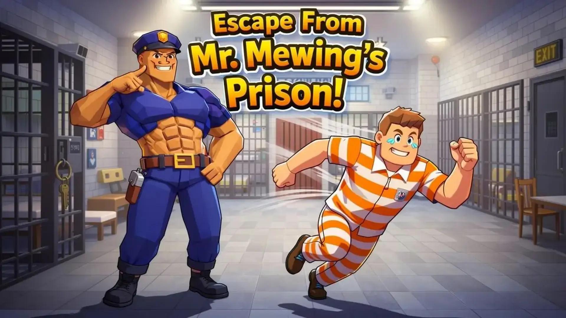 Escape From Mr.Meawing's Prison! - jeu de d'évasion furtif Déjoue Mr