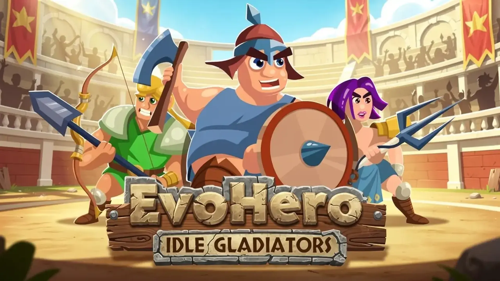 EvoHero: Idle Gladiators - strategy game