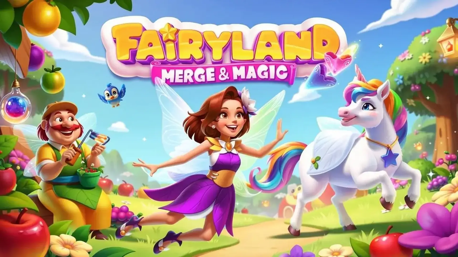 Fairyland Merge & Magic - Puzzle Fusión Mágica juego