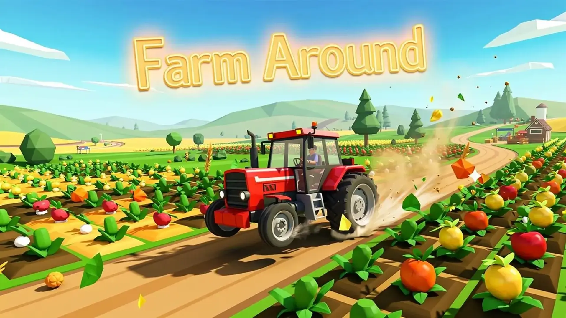 Farm Around - لعبة تايكون المزرعة