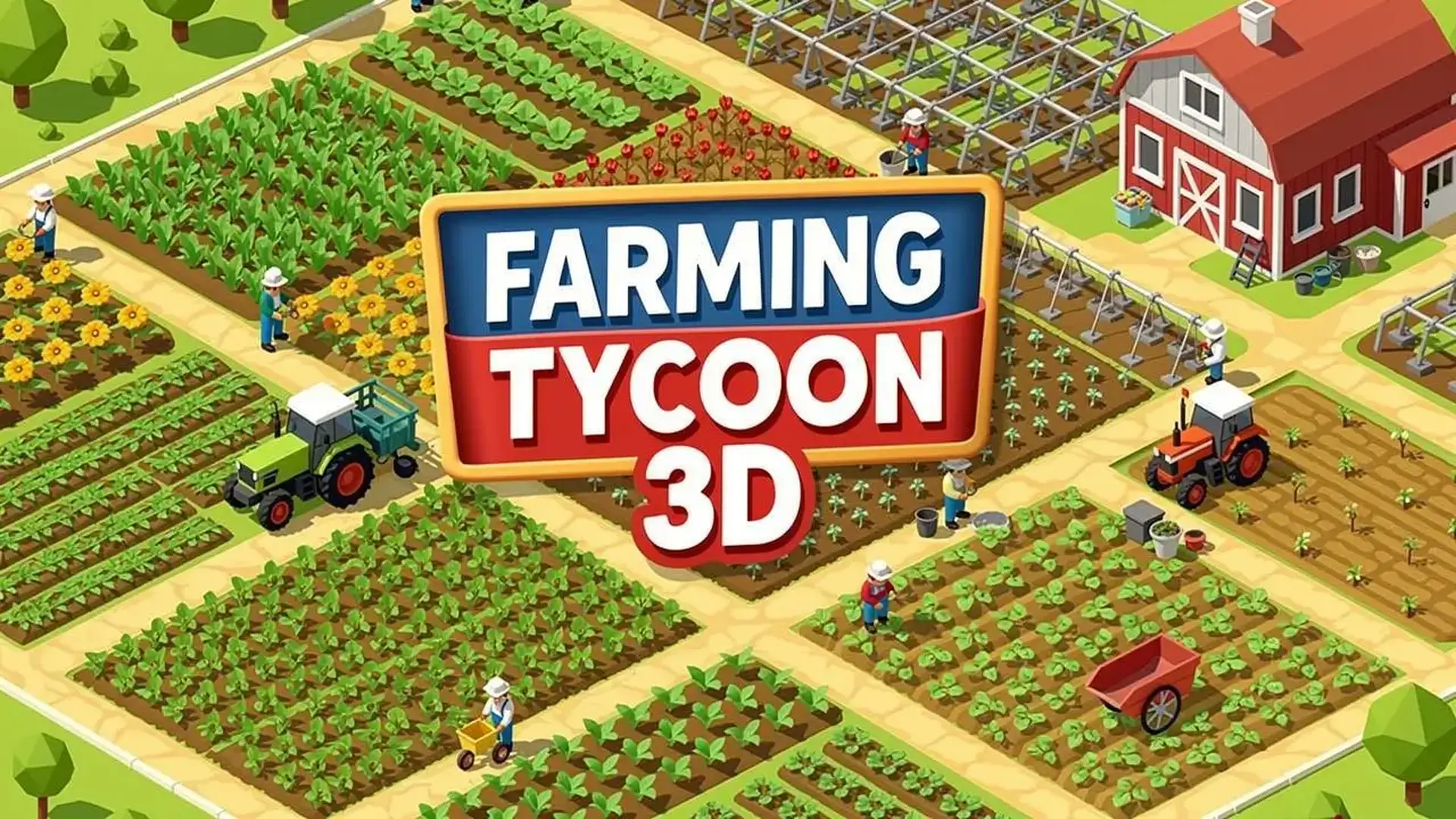Farming Tycoon 3D - overseeing crop cultivation game