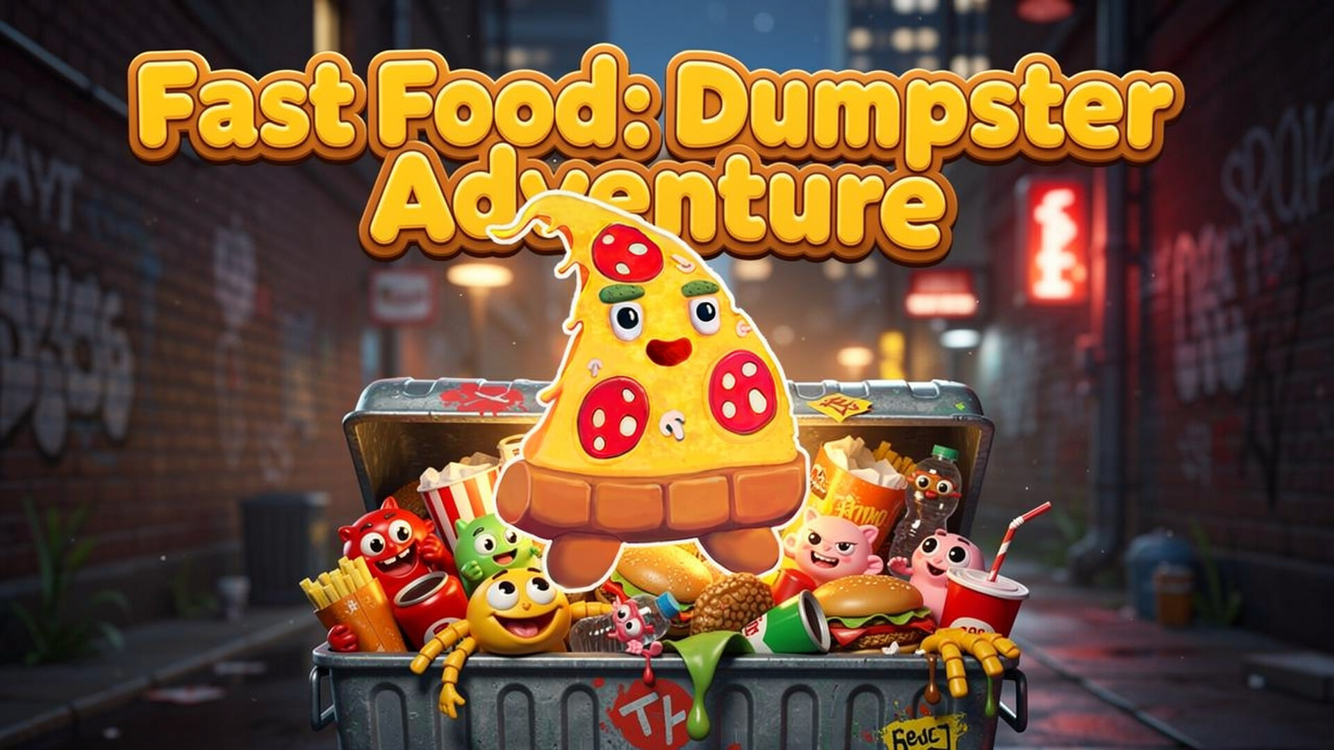 Fast Food: Dumpster Adventure - Plataformas hardcore juego