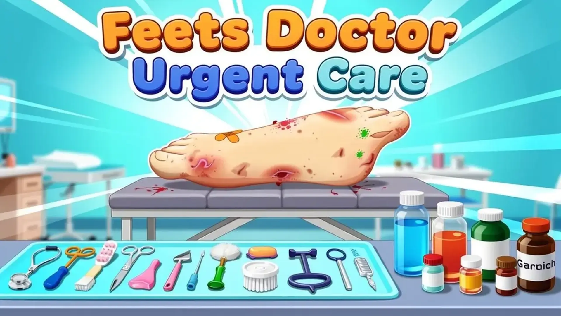 Feets Doctor Urgent Care - Simulador médico juego
