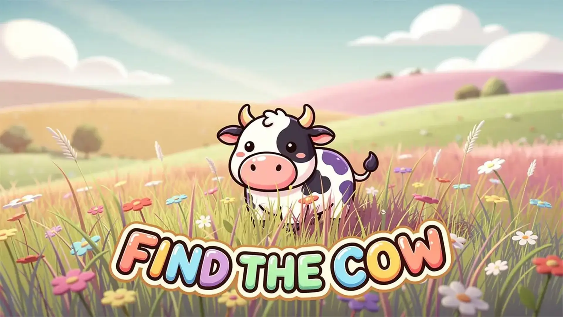 Find The Cow - 趣味寻物解谜 运用逻辑推理，在网格中找出隐藏的奶牛，挑战你的智慧！ 游戏
