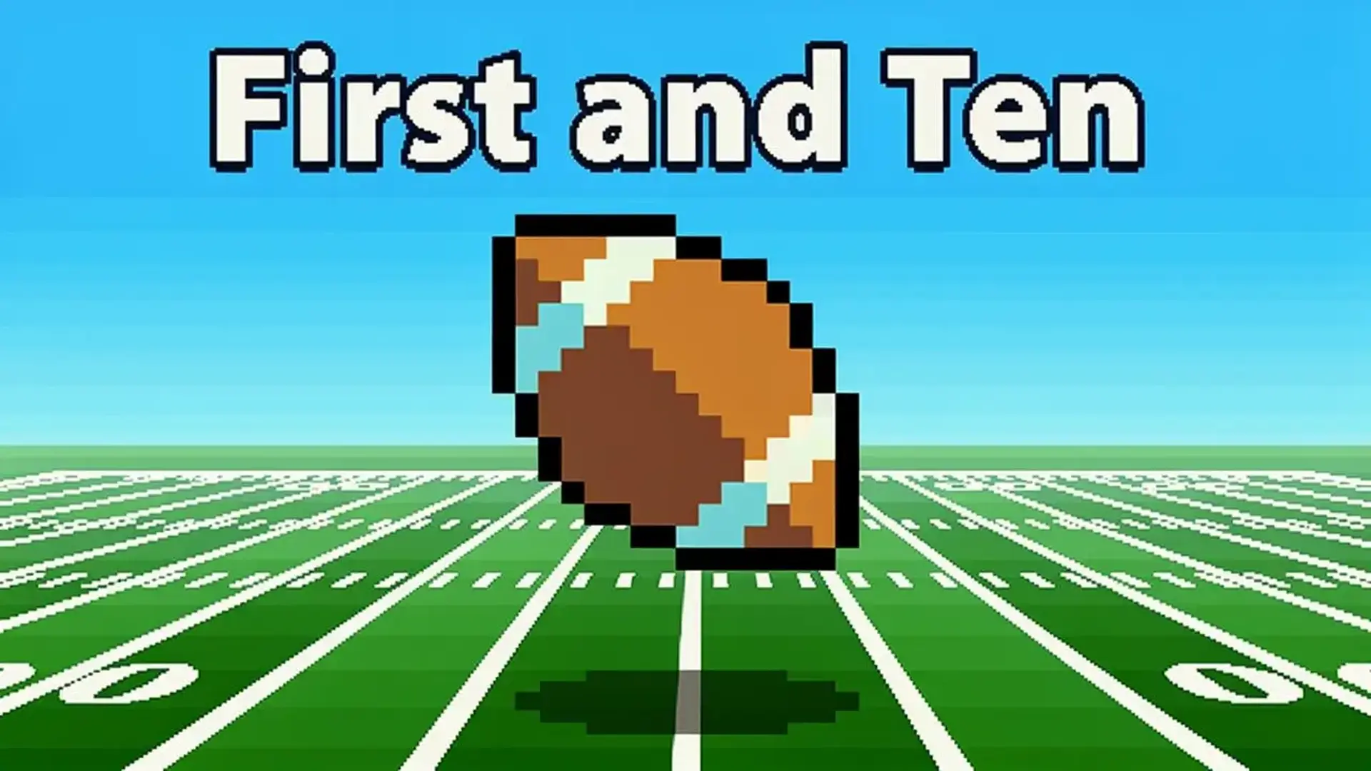 First and Ten - Futebol Retrô 8-bits Estratégia jogo