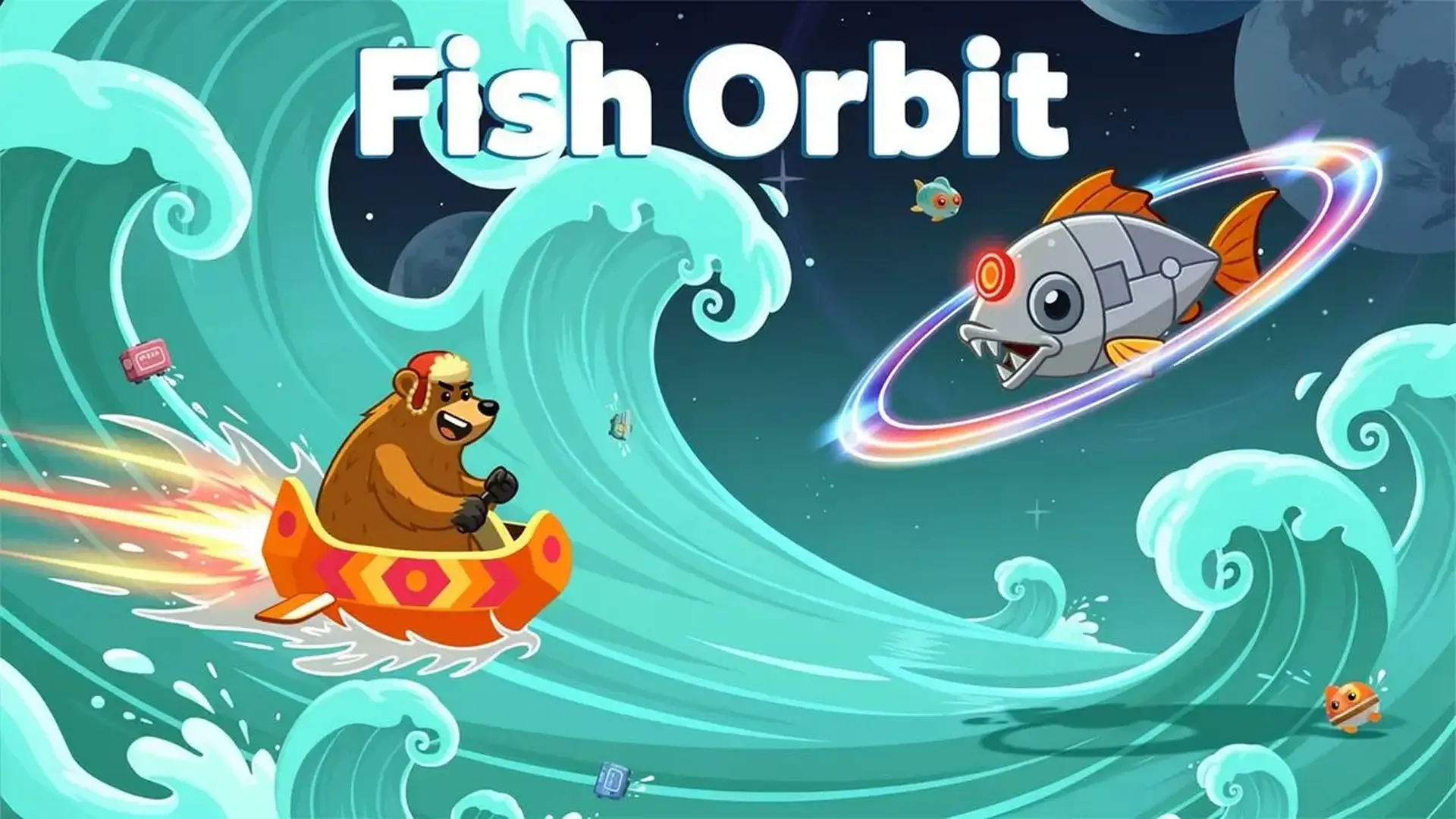 Fish Orbit - Simulador Pesca Idle jogo