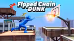 Flipped Chain Dunk - Играть онлайн