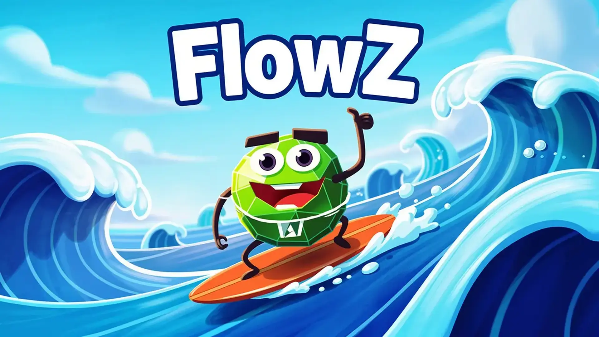FlowZ - Трёхмерная головоломка трубами ярком игра