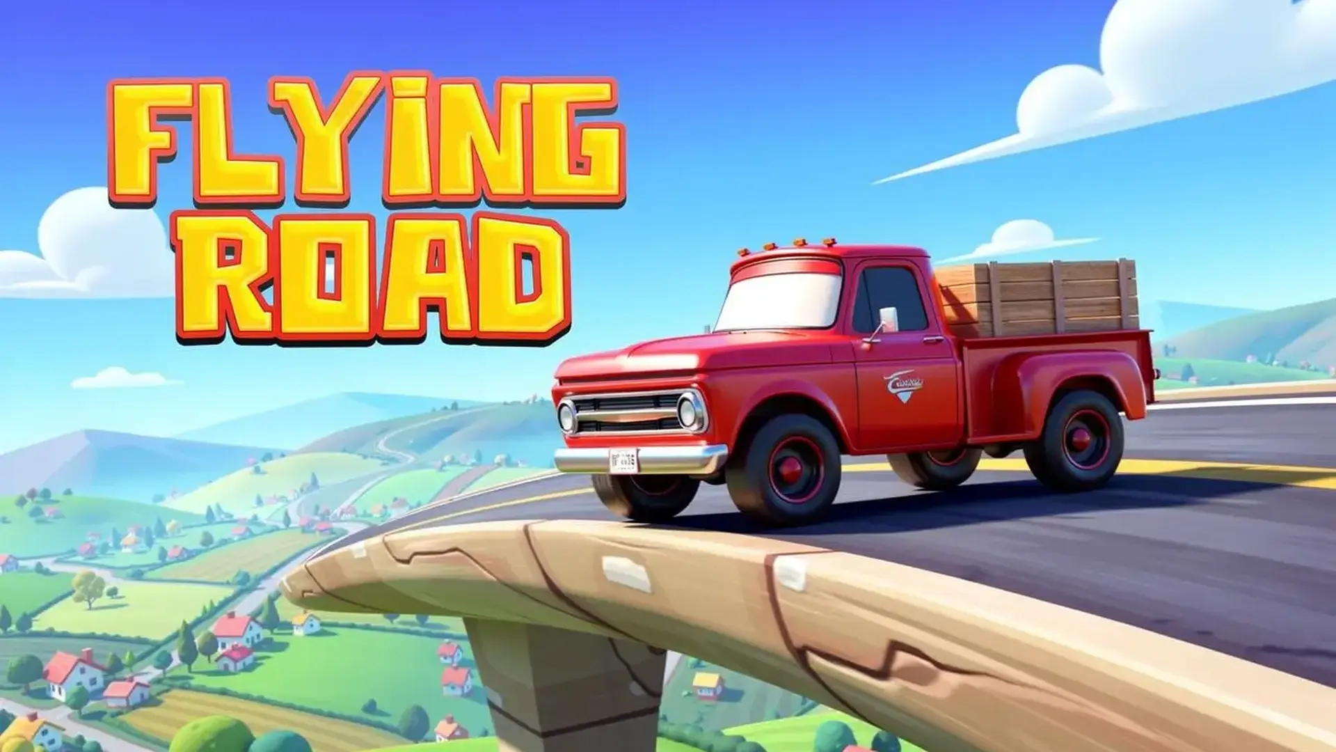 Flying Road - physics-based roads deliver game