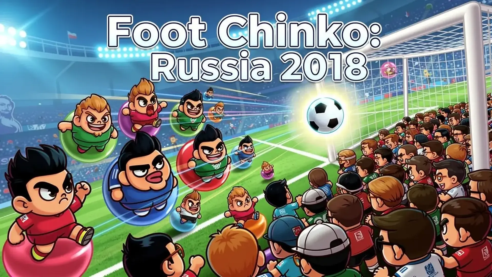 Foot Chinko: Russia 2018 - Fútbol Pachinko juego