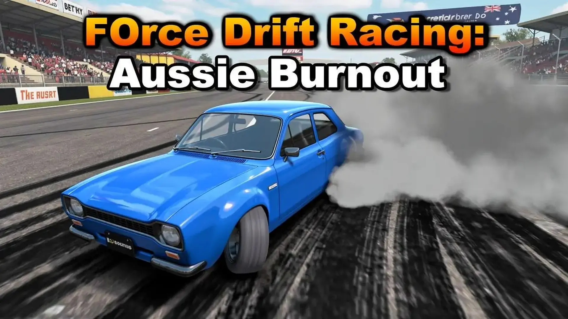 Force Drift Racing: Aussie Burnout - 掌控极限烧胎漂移，在澳洲赛道上撕裂轮胎，体验肾上腺素飙升的极致竞速！ 游戏