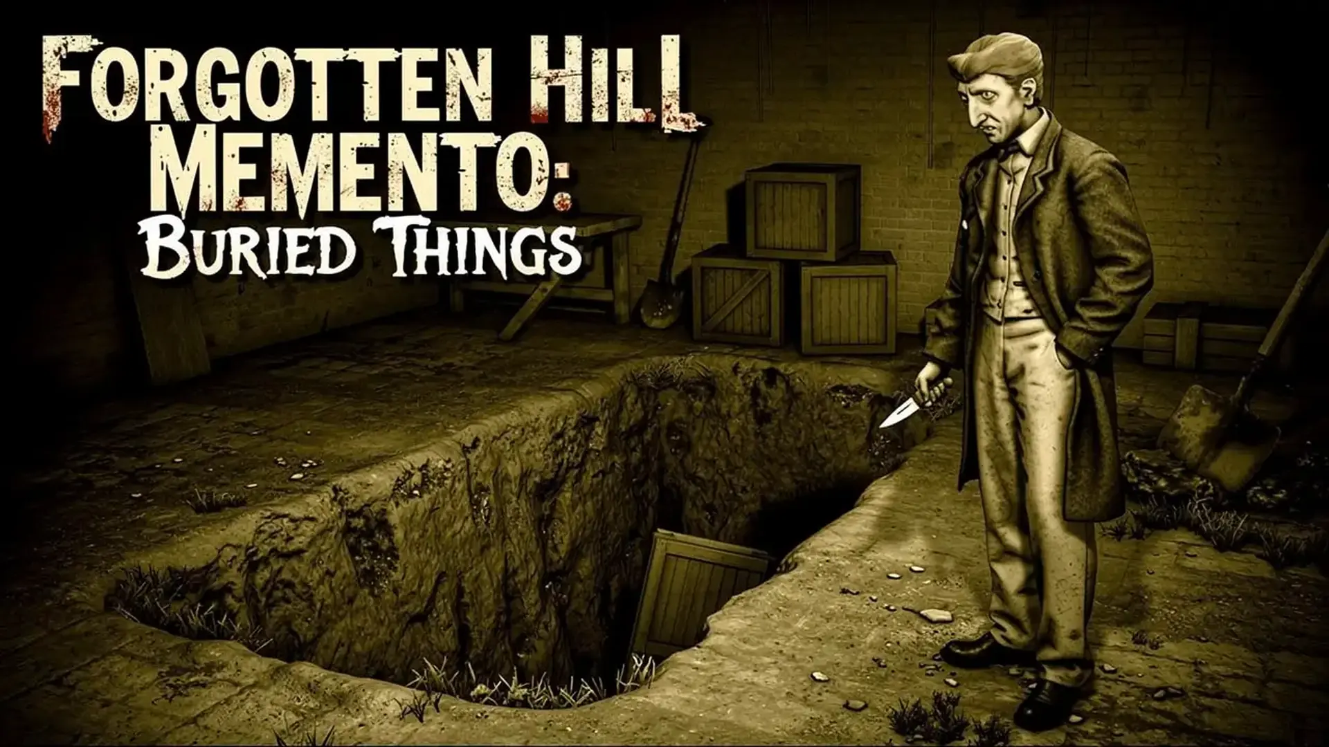 Forgotten Hill Memento: Buried Things - Aventura Terror Point Click juego