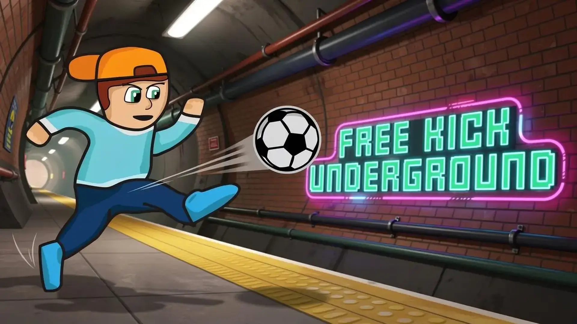 Free Kick Underground - 精密なフリーキックを極め、神業ゴールでオンラインを沸かせよう！ ゲーム