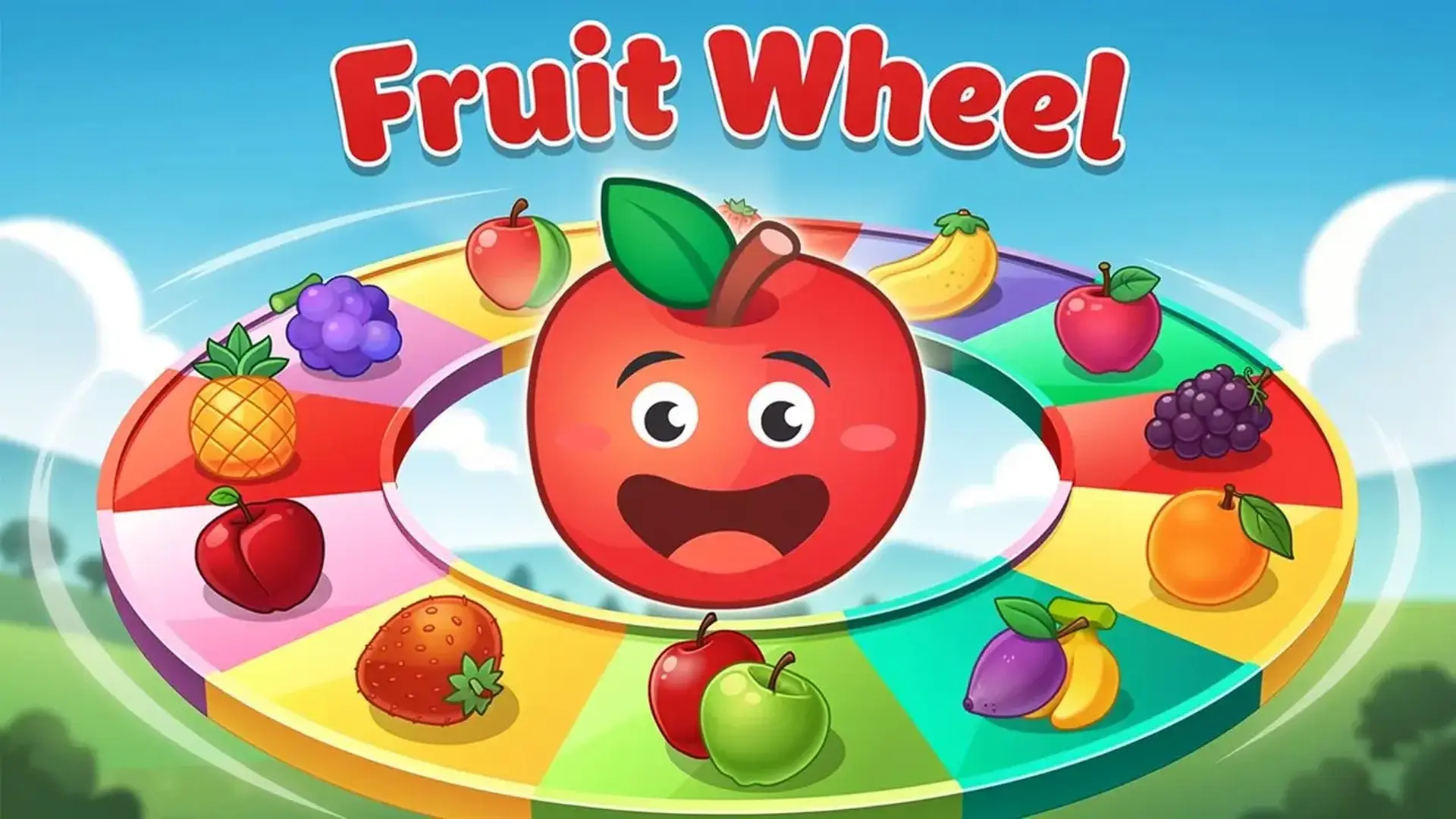 Fruit Wheel - physics-based fruit merging mixed game