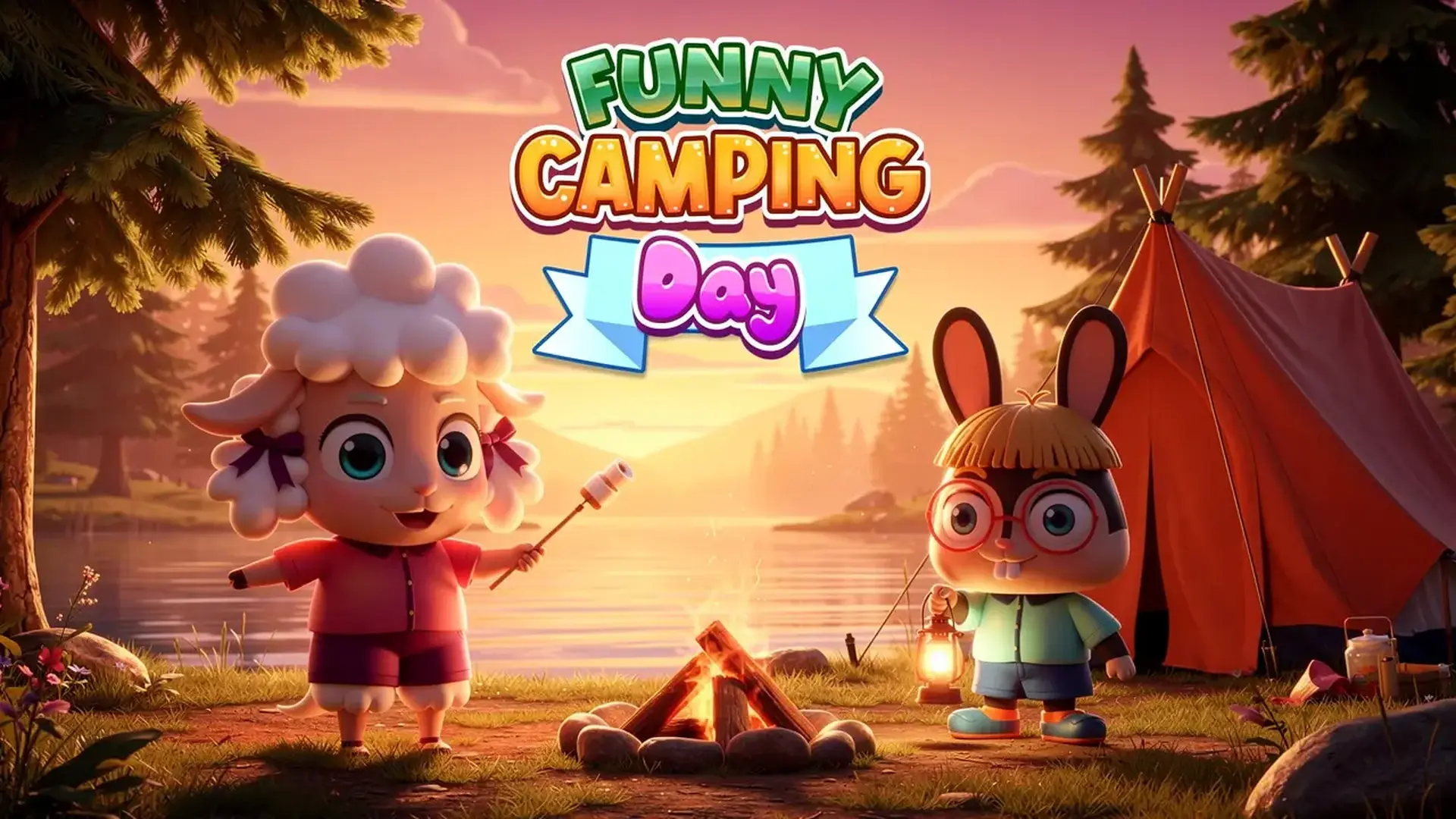 Funny Camping Day - Simulación Acampada juego