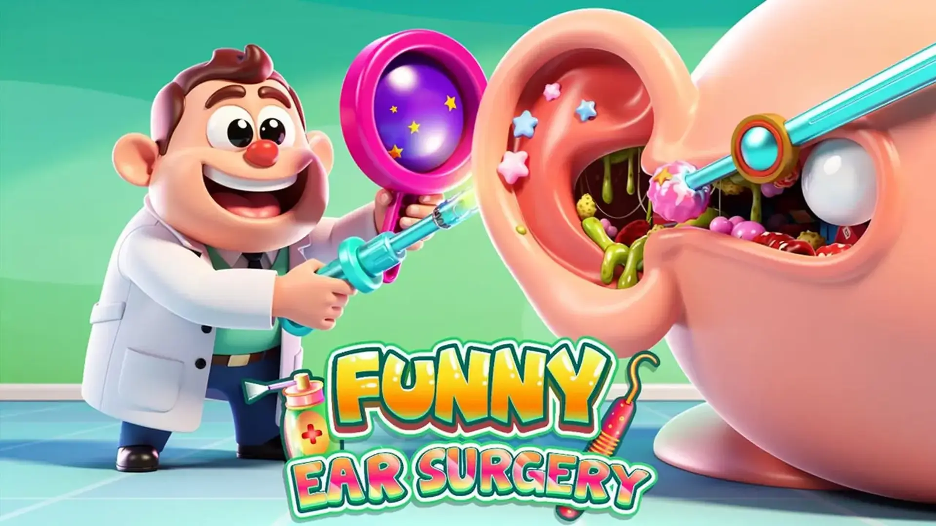 Funny Ear Surgery - Simulador médico juego