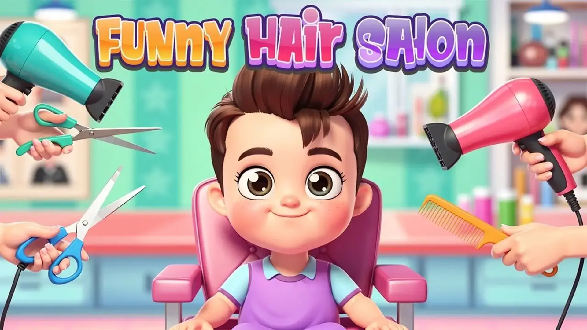 Funny Hair Salon - Simulador Peluquería juego