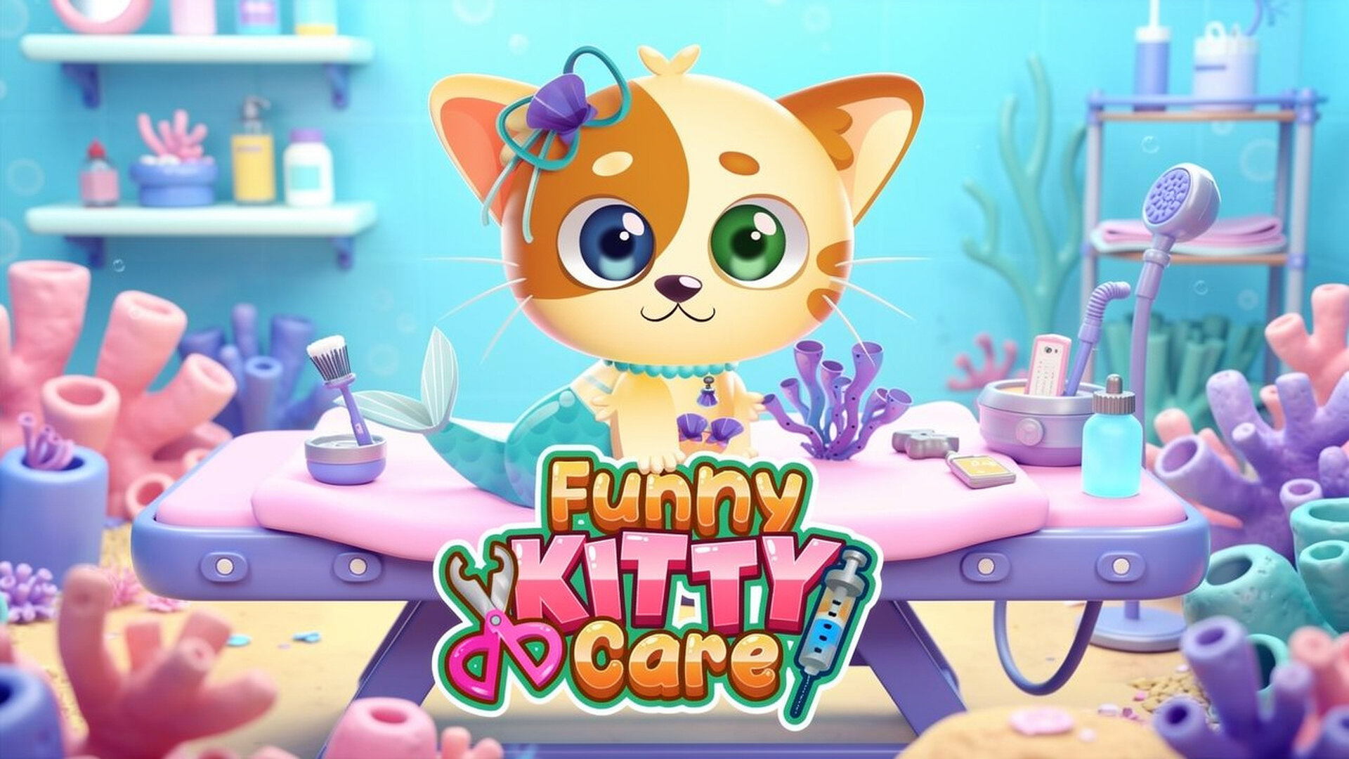 Funny Kitty Care - Simulador mascotas juego