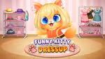 Funny Kitty Dressup - Online spielen