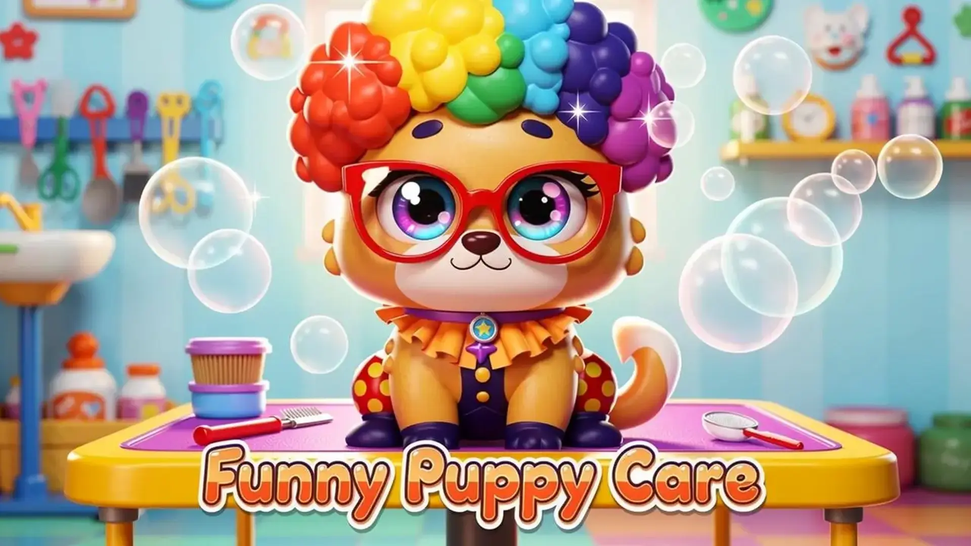 Funny Puppy Care - 深度宠物养成与医疗模拟：从紧急外科手术到精致美容，化身超级宠物医生，拯救萌犬并重塑梦幻花园！ 游戏