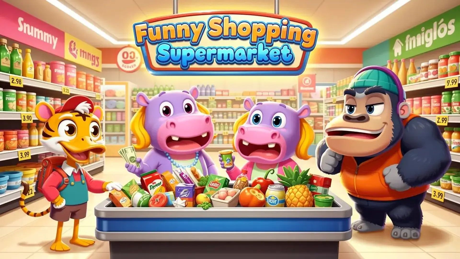 Funny Shopping Supermarket - Simulador supermercado juego