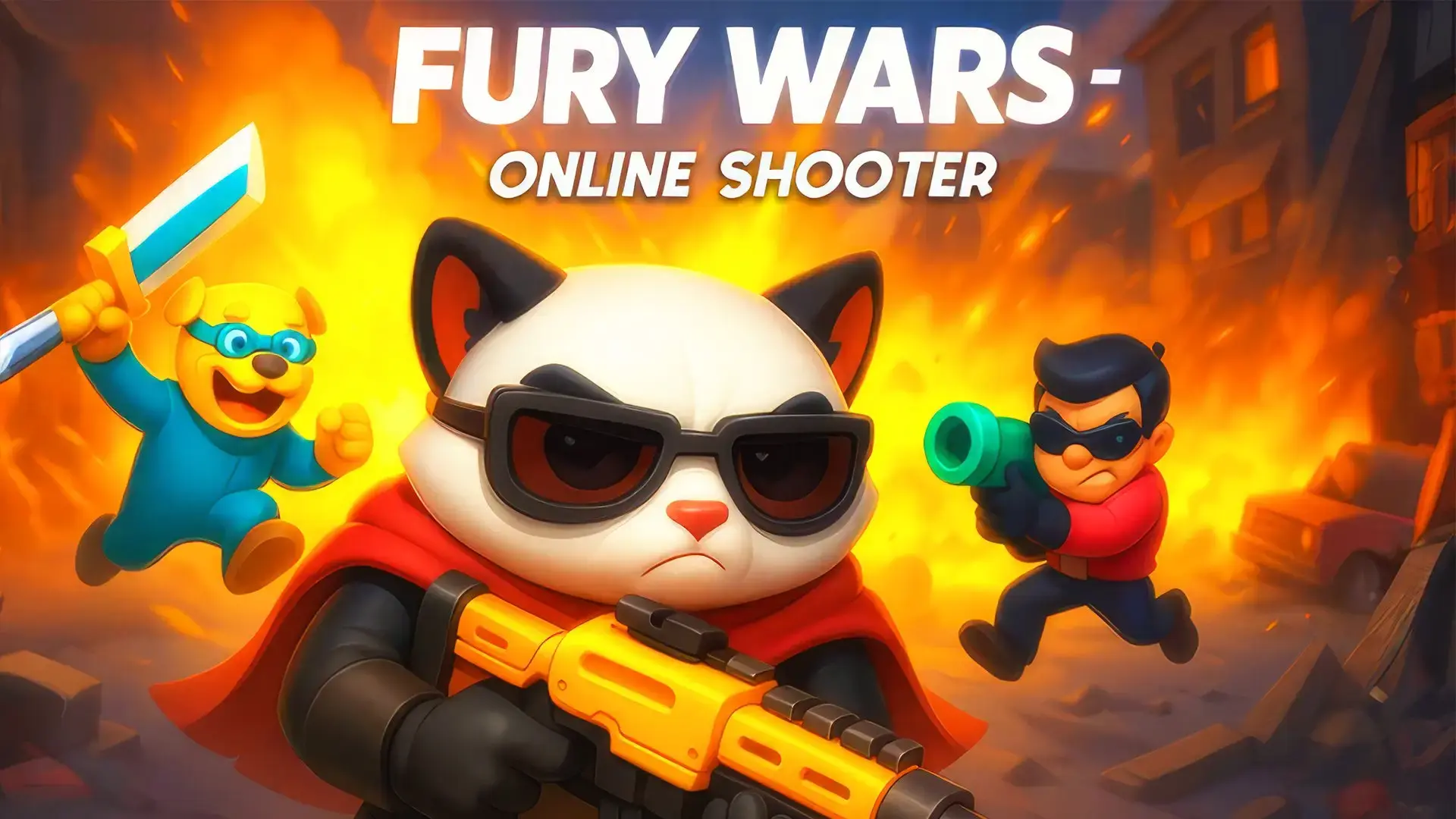 Fury Wars: Online Shooter - Shooter Absurdo juego