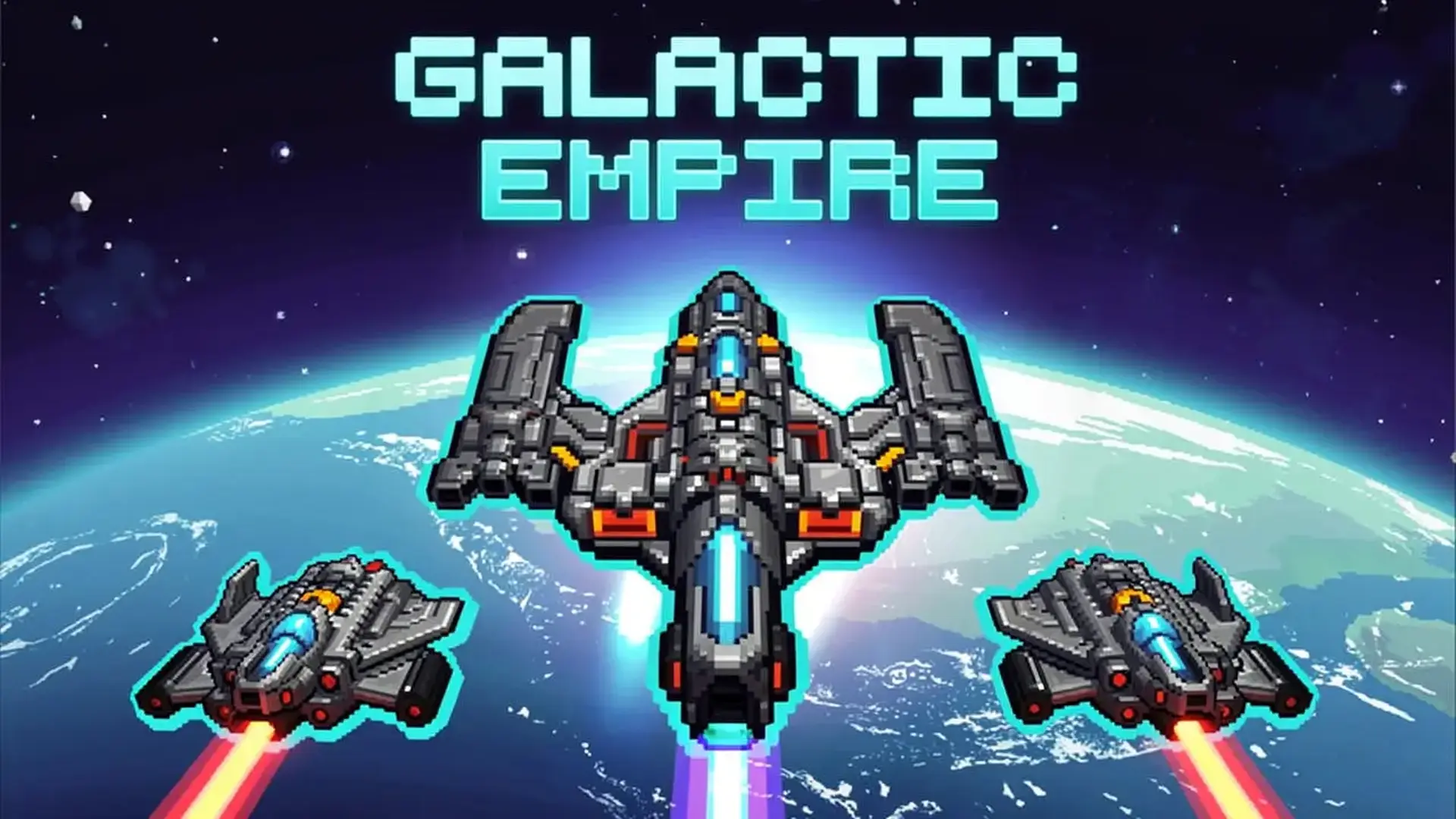 Galactic Empire - لعبة استراتيجية فضاء وخمول ادمج