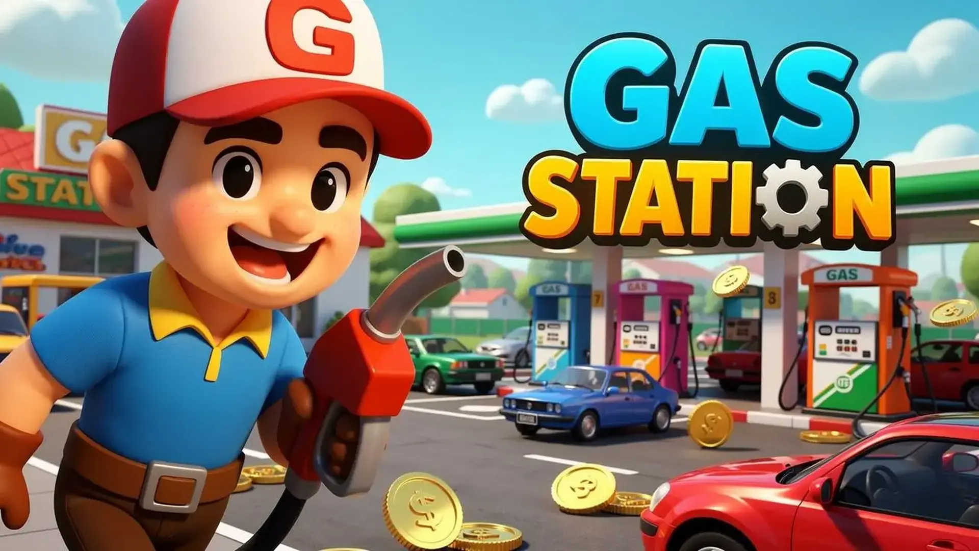 Gas Station - Simulador Tycoon juego