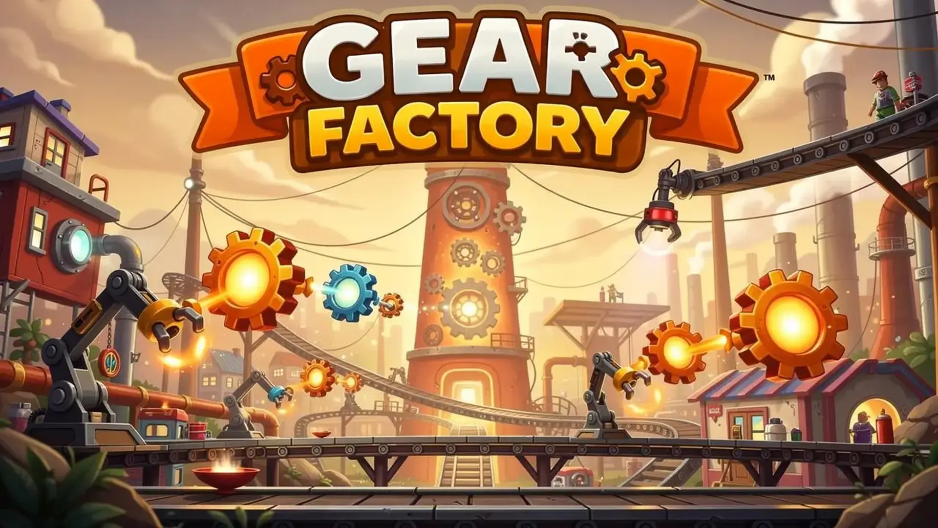 Gear Factory - Simulador Fábrica Tycoon juego