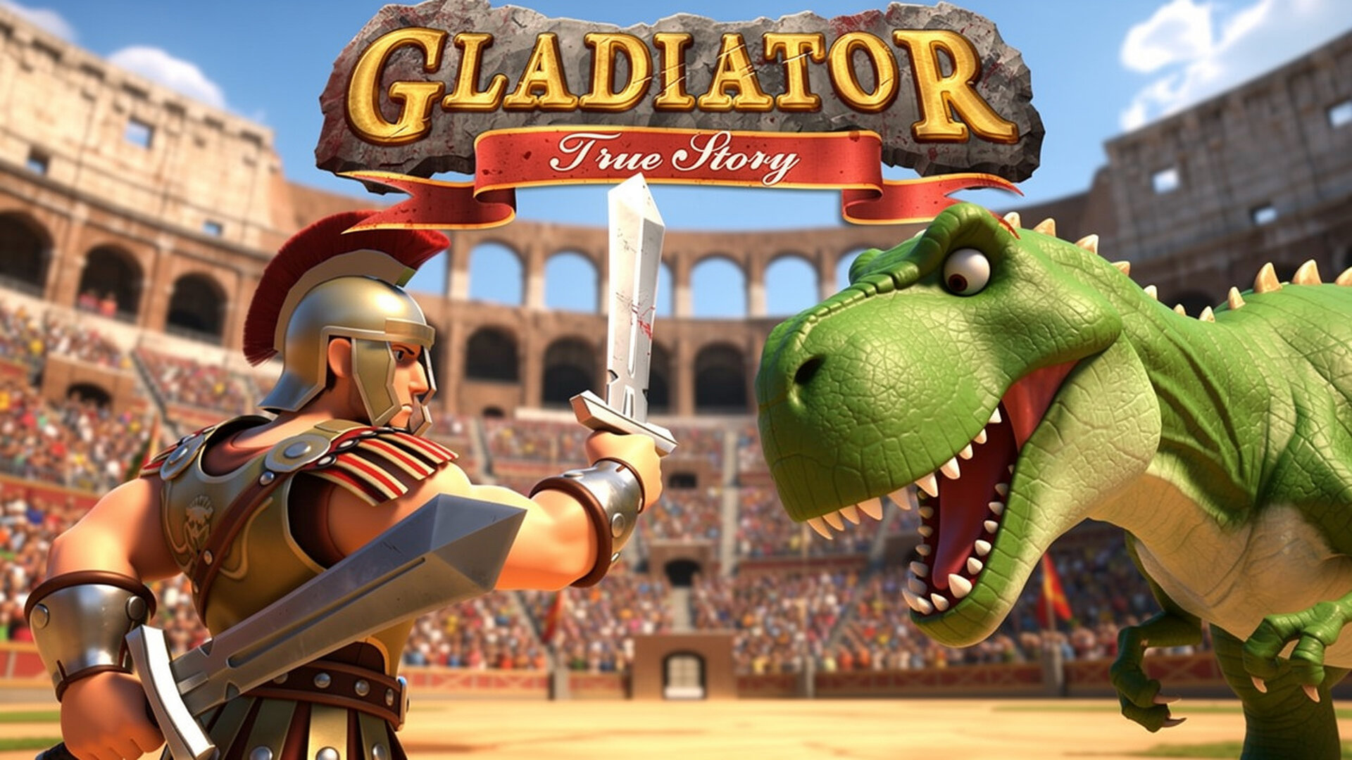 Gladiator True Story - لعبة قتال أكشن 3D