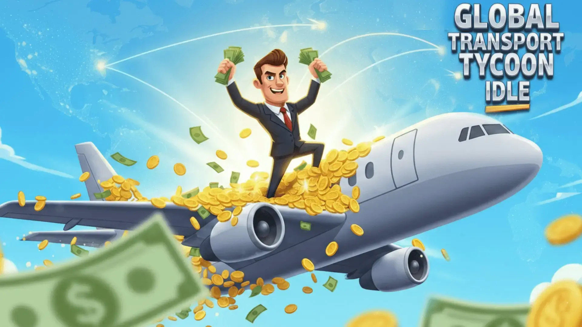 Global Transport Tycoon Idle - 全球运输大亨放置模拟经营，优化物流网络，升级车队，轻松构建你的自动化财富帝国！ 游戏