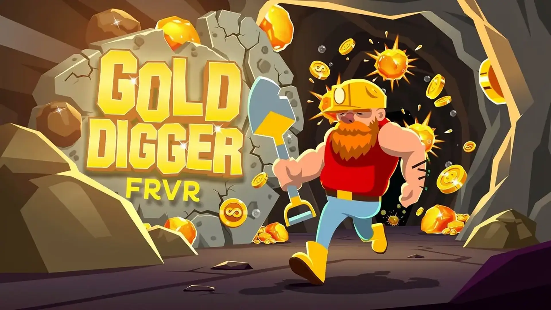 Gold Digger FRVR - Simulador Minería juego