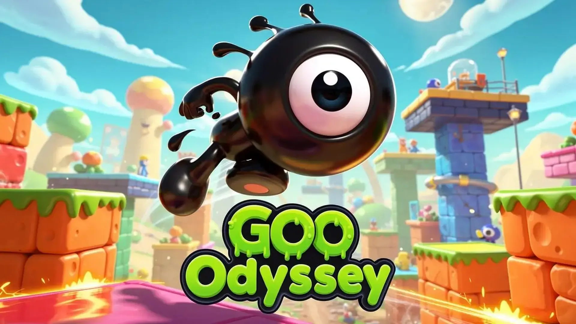 Goo Odyssey - 物理闯关解谜 驾驭神奇粘液，在奇幻地下世界挑战滑腻与黏附的极限冒险 游戏