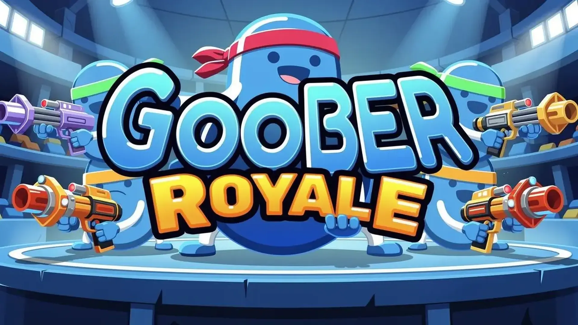 Goober Royale - outlast opponents destructible arena game