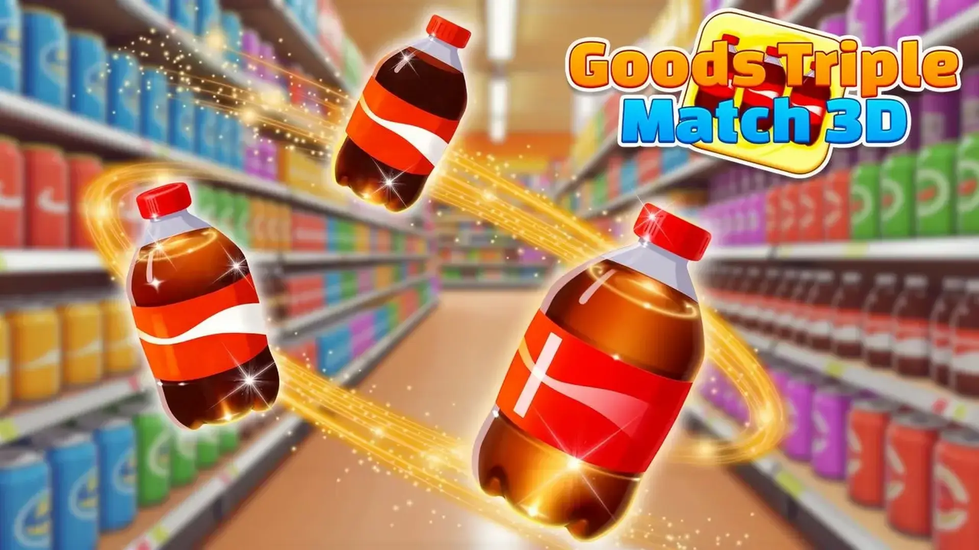 Goods Triple Match 3D - Quebra-cabeça 3D jogo