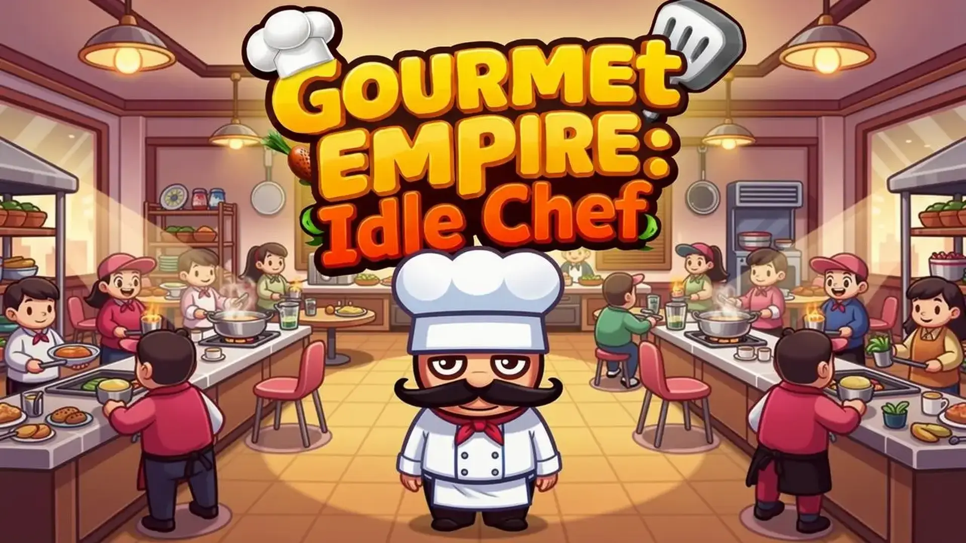 Gourmet Empire: Idle Chef - 放置美食大亨：烹饪美味佳肴，经营专属海鲜餐厅，轻松挂机打造你的商业帝国！ 游戏