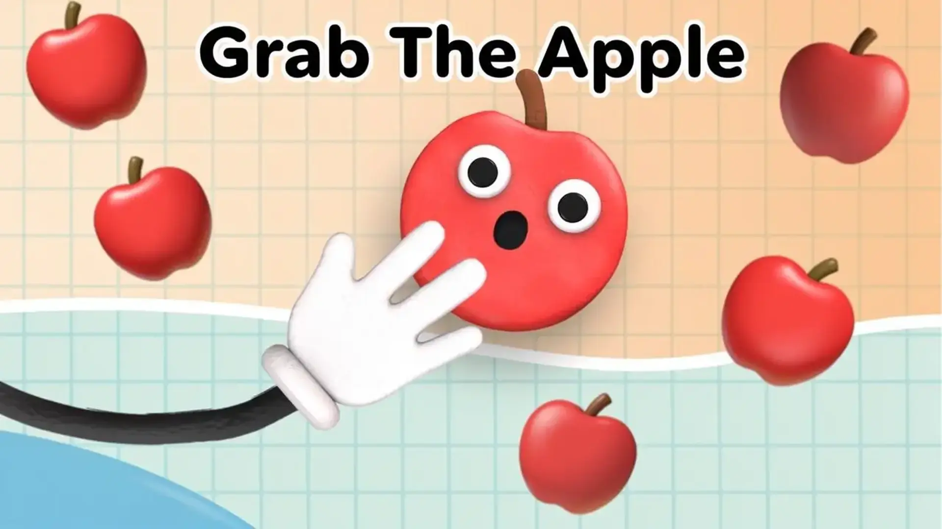 Grab The Apple - Rompecabezas física elástica juego