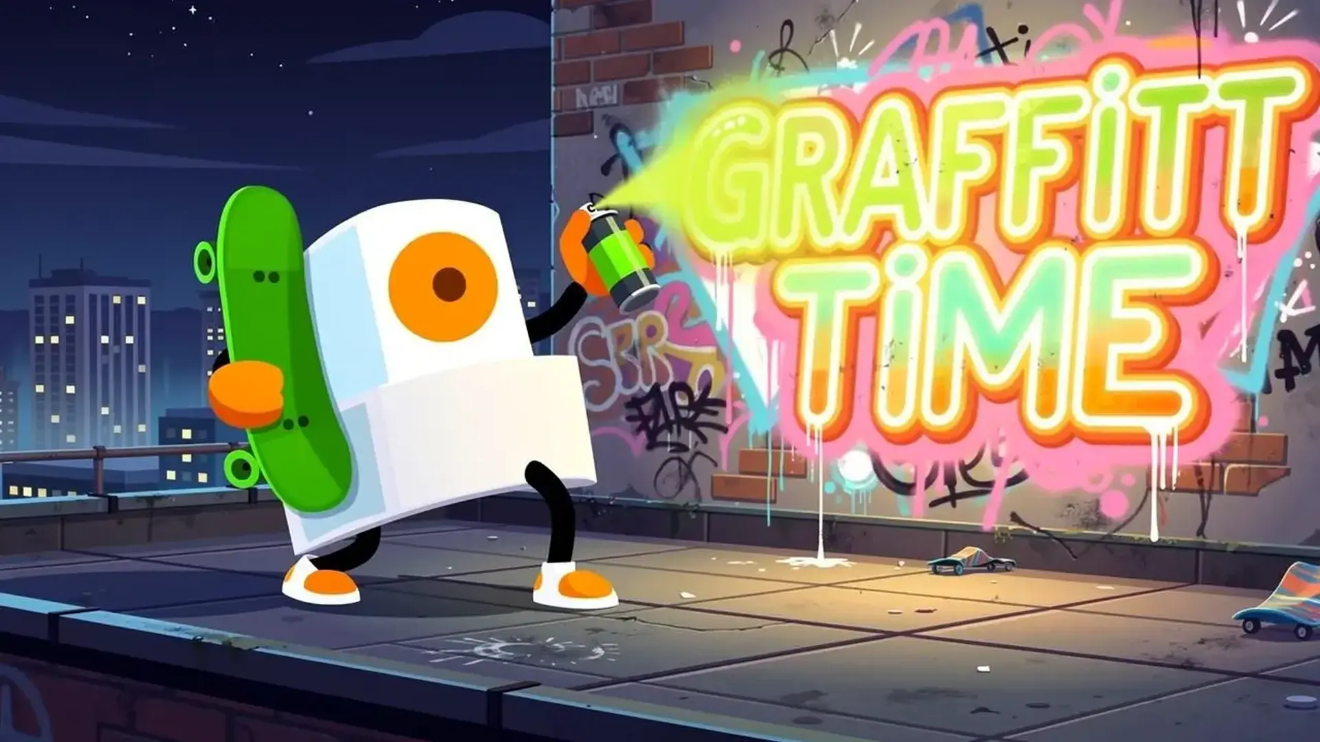 Graffiti Time - Plataformas Sigilo juego