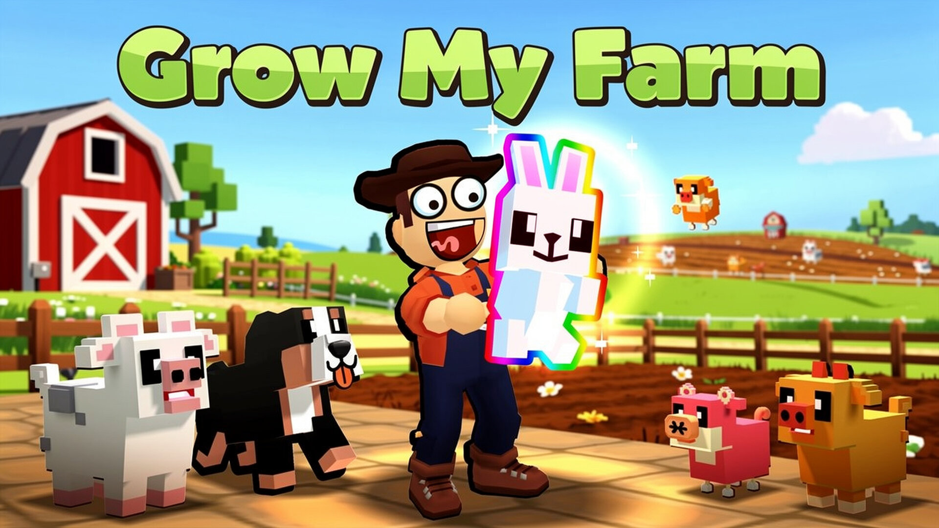 Grow My Farm - Simulador granja idle juego